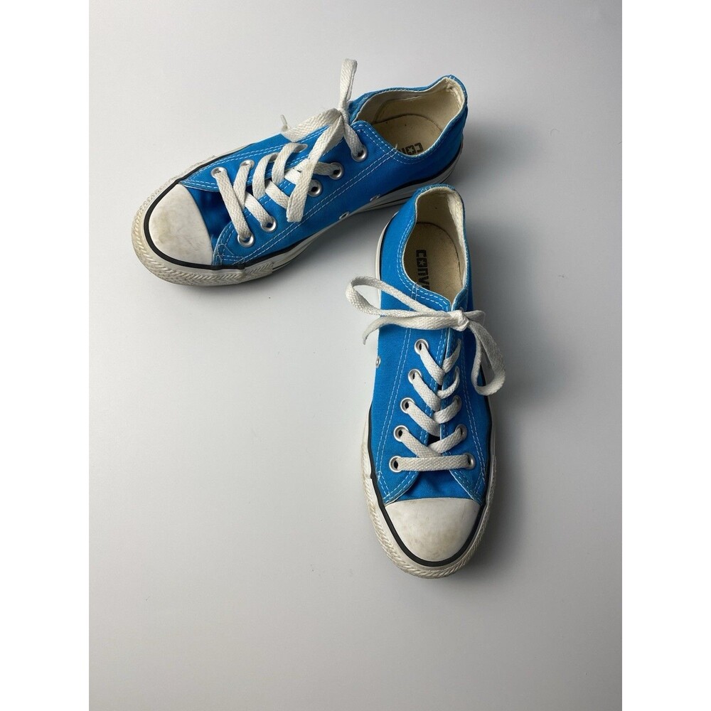 Converse All Star Women’s Bright Blue Sneaker Shoes Low Top Size  7